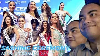 РЕАКЦИЯ НА ЦЕРЕМОНИЮ ВРУЧЕНИЯ ЛЕНТЫ МИСС КОСМО 2025 #MCO #MCO2025 #MCOVN #MCOVN2025 #COSMO