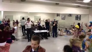 Dallas Conservatory / Park Cities Dance rehearsal of 