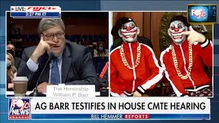 Reclaiming My Time Attorney General Bill Barr Testifies on Justice Department Hearing Spoof AG Barr