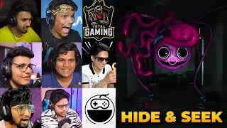 Indian Gamers React to Playing Hide & Seek with Mommy Long Legs (Chase + De*th Scene)