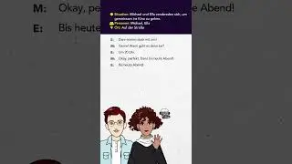 A1-A2 DIALOGE zum Lesen & H&ouml;ren - [Deutsch lernen durch H&ouml;ren]   @DldH    #dldh #learninggerman