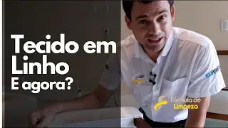 TECIDOS EM LINHO | DIFICULDADES | SECOU E MACHOU | MOLHOU A MADEIRA | E AGORA?