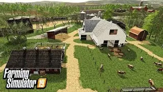 SEASONS READY FARM BUILD FROM SCRATCH | FARMING SIMULATOR 19 | AUTUMN OAKS SEASONS