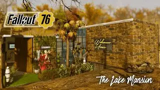 FALLOUT 76 | The Lake Mansion | CAMP BUILD