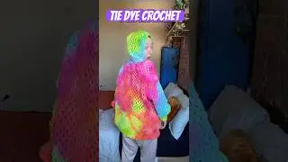 Crochet THEN Dye! #tiedye