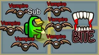 Among Us NEW VAMPIRE Role! (Vampire Mod)