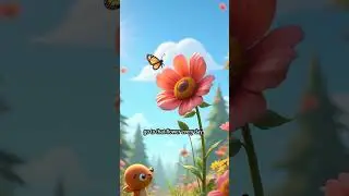 The Little Butterfly and the Talking Flower 🌸 | Bedtime Story for Kids | Kids Stories Zone