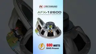 AFX 12600 - 12 inch DJ Speaker | ATI Pro Technologies