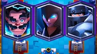 CAN ELECTRO WIZARD + NIGHT WITCH + MEGA KNIGHT 3 CROWN