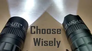 Crowned vs. Plain Bezel on The Maglite Tac-Light WATCH BEFORE YOU BUY