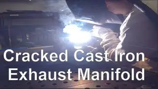 Cracked Cast Iron Manifold Repair