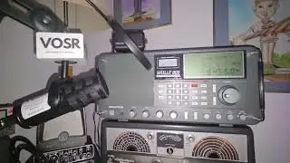 VOSR International на частоте 9455 кГц, Молокаи, Гавайи; сегмент IQ40 с Крисом О'Брайаном.