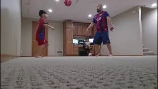 Son and his Father #soccer #skills #football #soccerkids #kidssoccer ##soccerskillstraining 