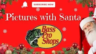 Christmas pictures with Santa | Santa's Wonderland 2022 | Bass Pro Shops Santa pic6