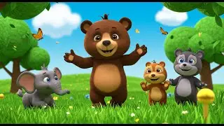 Learn ABC with Baby Bear in the Park | Alphabet Song for Kids | Fun Outdoor Nursery Rhymes