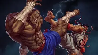 Ryu tatsumaki senpuu kyaku 🆚 sagat