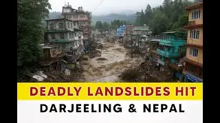 Deadly Landslides & Floods Hit Darjeeling & Nepal I Climate Change & Water Mismanagement Crisis