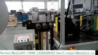 High Speed aluminum fin machine for wavy fin