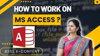 Как работать с MS Access | Создание базы данных шаг за шагом