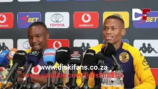 Interview with Paseka Mako and Asanele Velebayi | Kaizer Chiefs vs Golden Arrows 