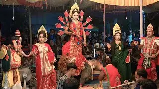 দুর্গার হাতে অসুর বধ /Asura Vs Durga Maa | Bengali Story|maa monosha song