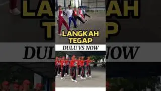 Perbedaan langkah tegap dulu VS sekarang - momen Paskibra #unik #aneh #adaadaaja #upacara