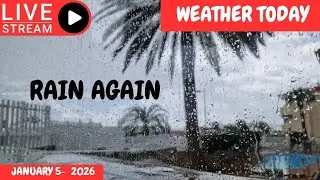 Gran Canaria LIVE 🔴 RAIN AGAIN WEATHER TODAY - JANUARY 5- 2026