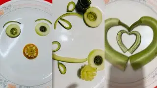 Salad decoration |salad for beginners | watermelon salad #fruit salad | heart &hearts;️ salad