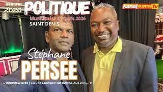 Stéphane PERSEE, Candidat aux élections municipale de Mars 2026, pour la commune de St DENIS.