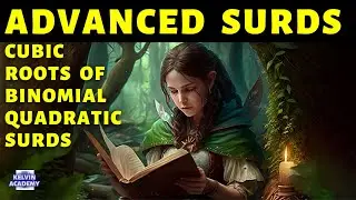 Square and Cube Roots of Binomial Quadratic Surds | Radicals Cube Root | Advanced Surds