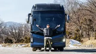 이런 초대형 버스는 얼마나 할까?
