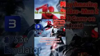 Amazing Spider-Man 2 PS3 on Android 🤯 #Shorts  #ytshorts #androidgaming #games #aps3e #ps3emulator