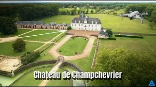 [4K] Ch&acirc;teau de Champchevrier 2024 #drone #ch&acirc;teaux #loire