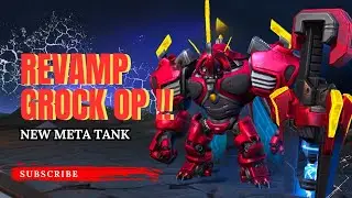 Grock Revamp 2025 || Insane Gameplay in Mobile Legends!