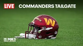 LIVE: Washington Commanders Tailgate
