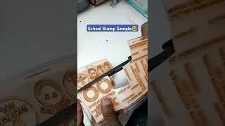 School Stamp designs #school #stamps #design #artandcraft #viral #shorts
