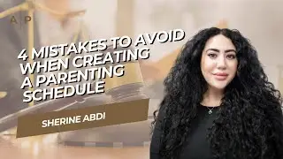 4 Mistakes to Avoid When Creating a Parenting Schedule