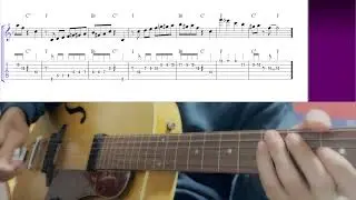 Babik - Theme (Very Slow) | Gypsy Jazz Guitar Tabs