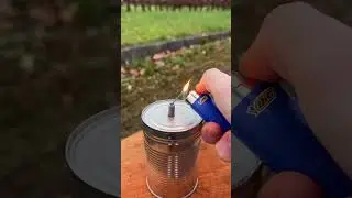 DIY Can rocket #shorts