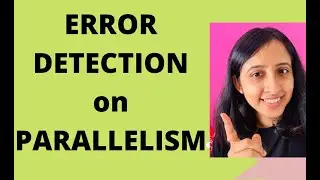 Error Detection on Parallelism| Aspiring Banker Anwesha