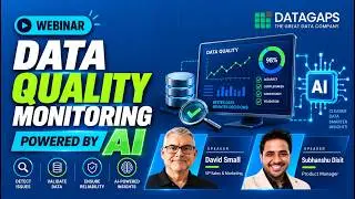 AI Powered Data Quality Monitoring for Better Enterprise Decisions - Datagaps DataOps Suite