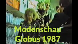 Modenschau im GLOBUS Alsdorf 1987