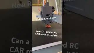 Can a 3D printed RC CAR reach 74km/h?? #rccar #rc #3dprinting #3dmodeling #automobile #3d