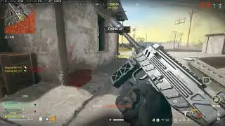 QUAD KILL WARZONE PKM/SWARM!