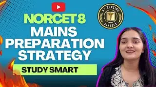 How to study for mains norcet 8 #norcet8mains #norcetstrategy #youtubevideo #norcet8 #nursingofficer