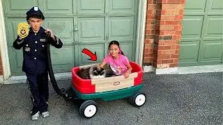 Kid Police Helps Heidi Find her Missing Cat