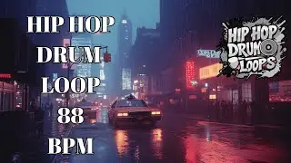 88 BPM Hip Hop Drum Track &ndash; Smooth Laid-Back Flow