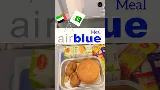 Flying Airblue from Dubai to Pakistan Meal Expectations #airblue #flight #karachi #dubai