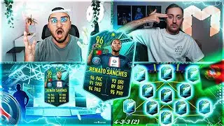 FIFA 22 | 96 MOMENTS RENATO SANCHES SQUAD BUILDER BATTLE🔥😮