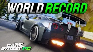 CarX Street | Nissan GTR Time Hunters World Record | 1:00.551